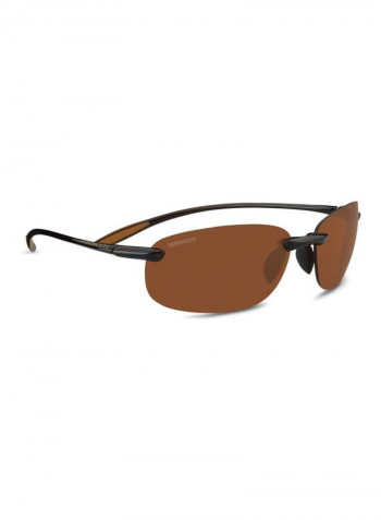 Nuvino Polarized Rectangular Sunglasses - Lens Size: 65 mm