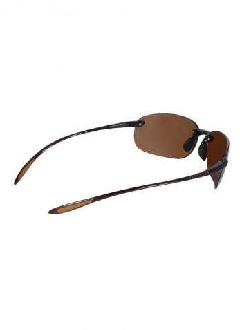 Nuvino Polarized Rectangular Sunglasses - Lens Size: 65 mm