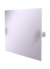 Frameless Landscape Rectangular Wall Mirror Silver 21x26inch