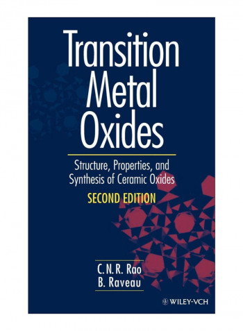 Transition Metal Oxides Hardcover 2nd