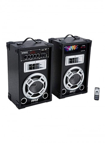 Dual Bluetooth Active And Passive Speaker System PSUFM837BT Black