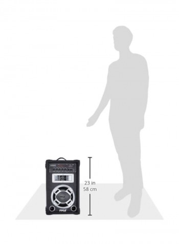 Dual Bluetooth Active And Passive Speaker System PSUFM837BT Black