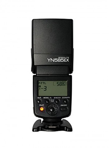 Wireless Speedlite Flash Light Kit For Pentax DSLR Camera Black