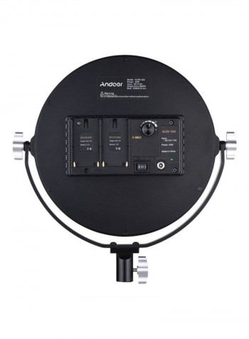 Temperature Dimmable LED Video Light OLED-260 26cm Black/Silver