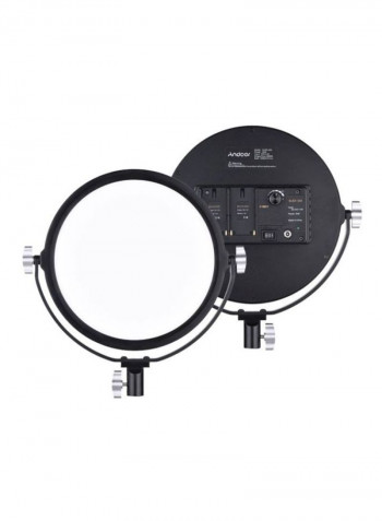 Temperature Dimmable LED Video Light OLED-260 26cm Black/Silver