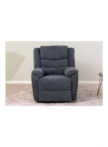 Dominica Single Seater Sofa Green 162x75x82centimeter