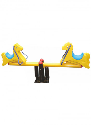 RW-15235 Double Pony Spring Rider Seesaw