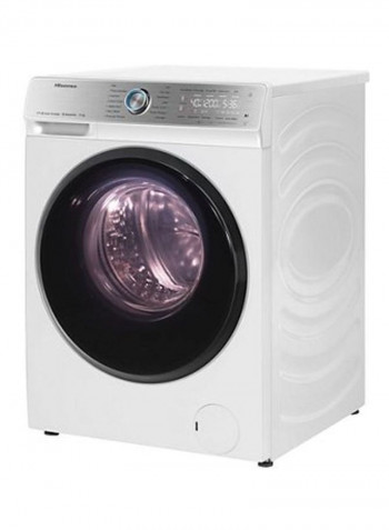 Free Standing Front Loading Washing Machine 10KG 10 kg 220 W WFER1014VAT Titanium/Black