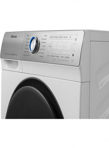 Free Standing Front Loading Washing Machine 10KG 10 kg 220 W WFER1014VAT Titanium/Black