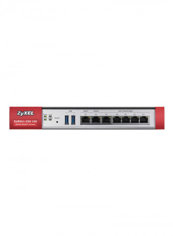 Zyxel USG 100 Unified Security Gateway silver