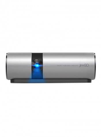 Full HD DLP Smart Wi-Fi Office Portable Projector 350 ANSI Lumens P2 Silver/Black