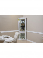 Inoora Corner Design showcase White 56x206x77cm