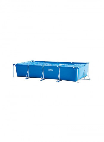 حمام سباحة بإطار مستطيل الشكل 450x220x84سم