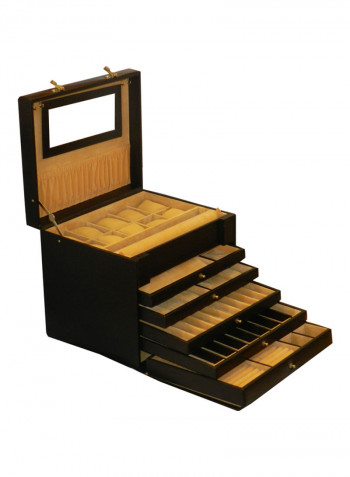 Leather Designer Big Jewellery Box