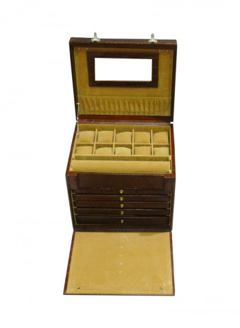 Leather Designer Big Jewellery Box