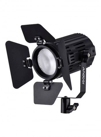 Temperature Dimmable LED Video Light LS-60D 14.3x10.3cm Black