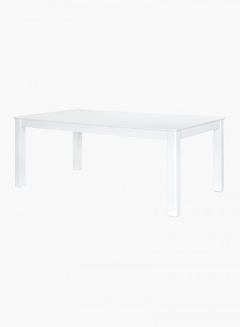 9-Piece Mercury Dining Table Set White/Grey