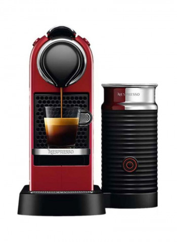 Citiz And Milk Coffee Maker 1 l 1270 W C122 - ME - CR - N Red/Black