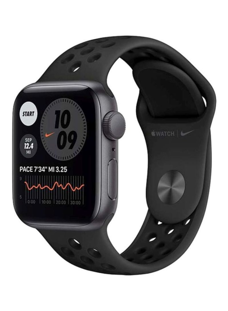 Watch Nike SE-44mm (GPS + Cellular) Space Gray Aluminium Case with Nike Sport Band Anthracite/Black