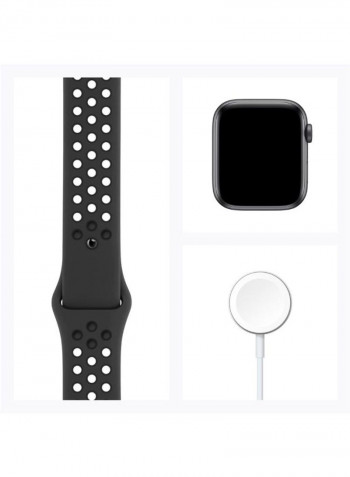 Watch Nike SE-44mm (GPS + Cellular) Space Gray Aluminium Case with Nike Sport Band Anthracite/Black