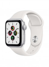 Watch SE-44mm (GPS + Cellular) Silver Aluminium Case with Sport Band White
