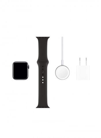Watch Series 5-40mm GPS + Cellular Space Grey Aluminium Case With Black Sport Band