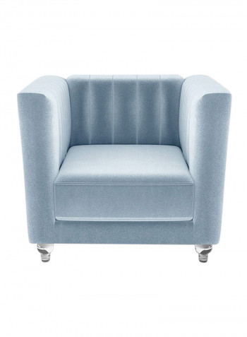 Catriona 1 Seater Fabric Sofa Light Blue