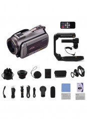 Portable Real Video Camcorder Kit With External Microphone