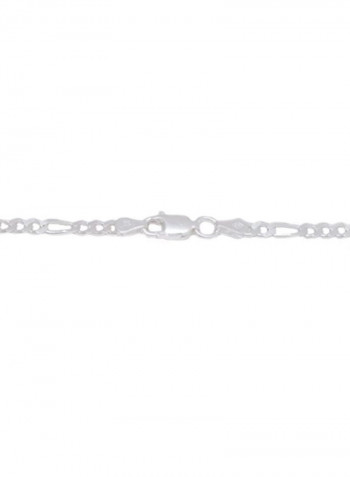 925 Sterling Silver Figaro Chain Necklace