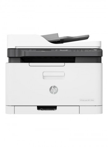 MFP 179fnw Wireless A4 Colour Laser Printer, 4ZB97A 40.6x36.3x28.87cm White/Black