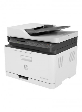 MFP 179fnw Wireless A4 Colour Laser Printer, 4ZB97A 40.6x36.3x28.87cm White/Black