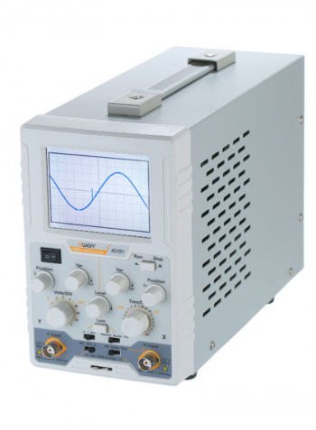 Single Channel Desktop Digital Storage Oscilloscope White