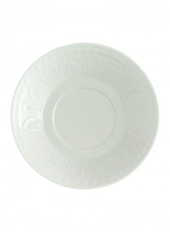 12-Piece Cellini Coffee Cup And Saucer Set White