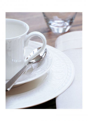 12-Piece Cellini Coffee Cup And Saucer Set White