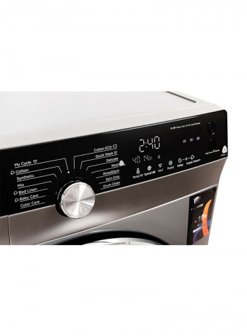 8 KG 1400 PRM Front Load Washing Machine 8 kg 2000 W EVWM-FBLE-814S Silver/Black