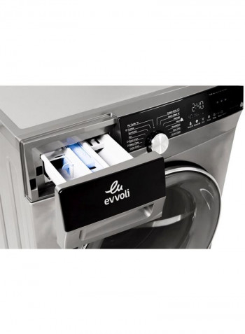 8 KG 1400 PRM Front Load Washing Machine 8 kg 2000 W EVWM-FBLE-814S Silver/Black