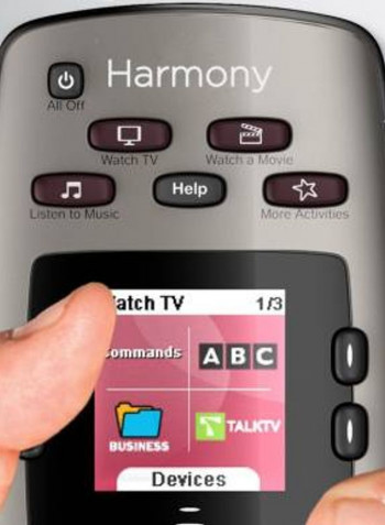 Harmony 650 Remote Control Black/Silver