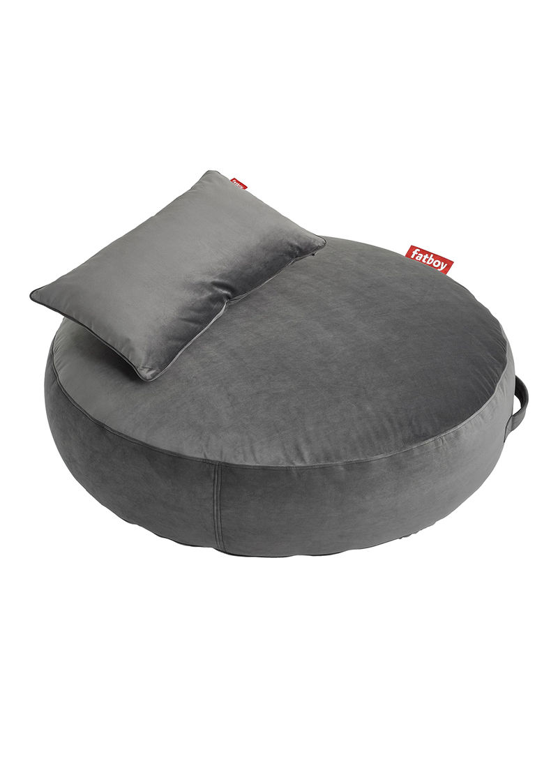 Set Of Pupillow Pouf Taupe 30x120centimeter
