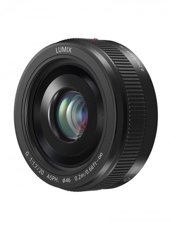 Lumix G 20mm f/1.7 II ASPH. Lens Black