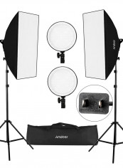 Studio Photography Video Lighting Kit Multicolour
