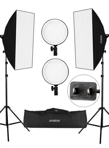 Studio Photography Video Lighting Kit Multicolour