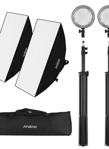 Studio Photography Video Lighting Kit Multicolour