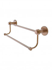 Mercury Collection Double Groovy Accent Towel Bar Gold 30inch