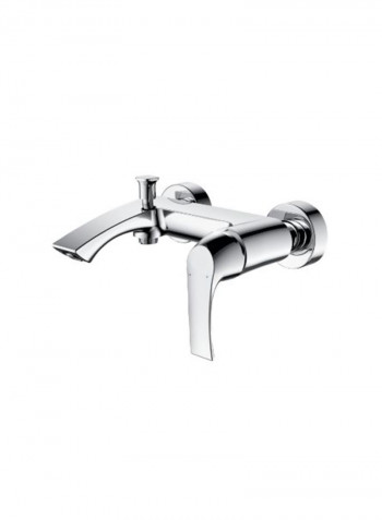 Rosso Bath Mixer Tap Silver Standard