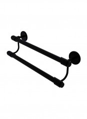 Tribecca Collection Double Towel Bar Matte Black 26.5x26.5x5inch