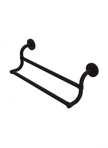 Remi Collection Double Towel Bar Brown 24inch