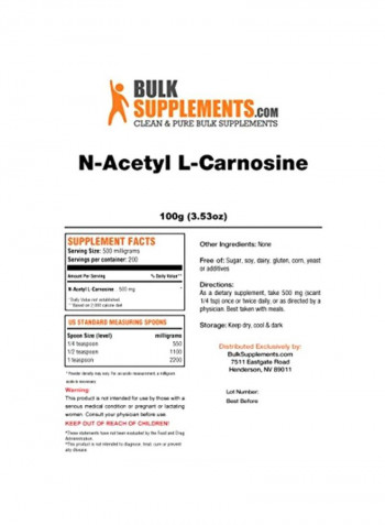N-Acetyl L-Carnosine Powder