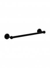 Dottingham Collection Back Shower Door Towel Bar Black 18inch