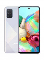 Samsung Galaxy A71 Dual SIM Prism Crush Silver 8GB RAM 128GB 4G LTE