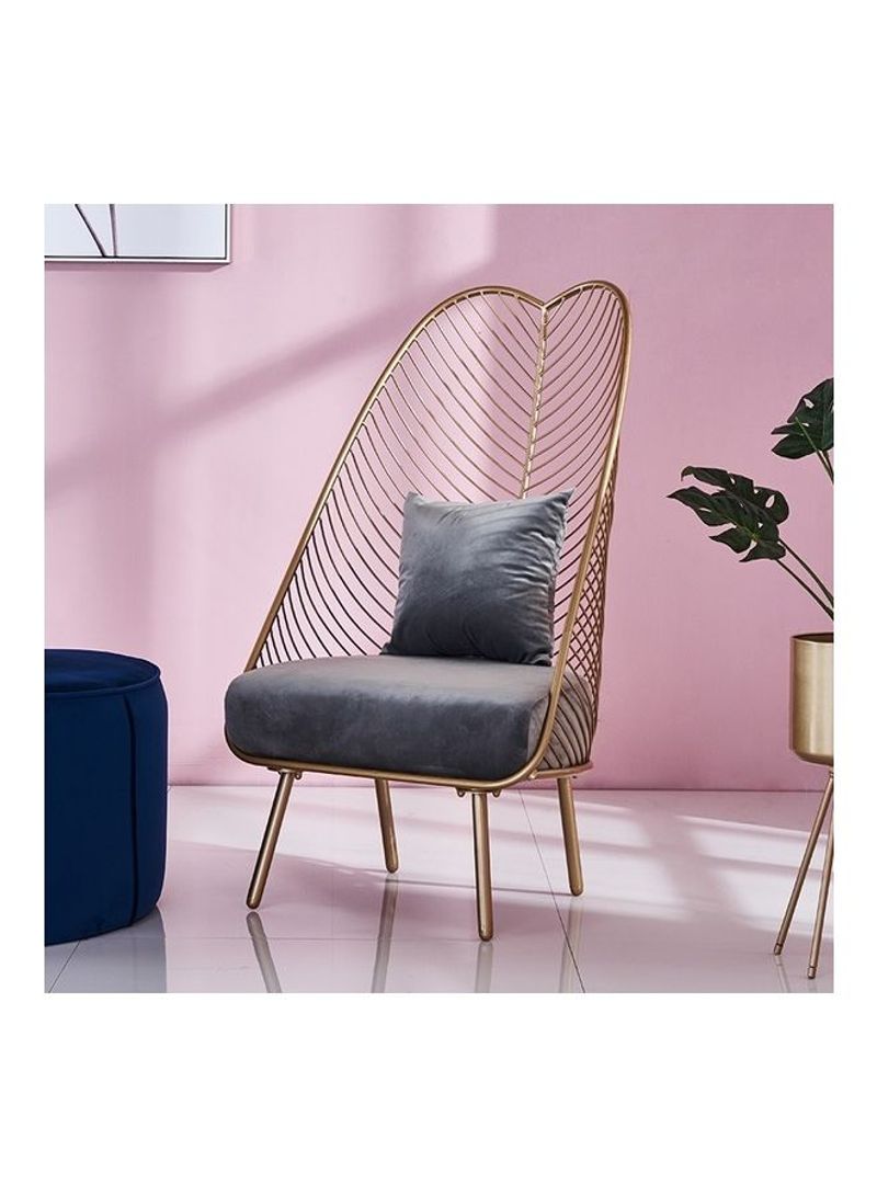 Creative European Style Leisure Chair Gold